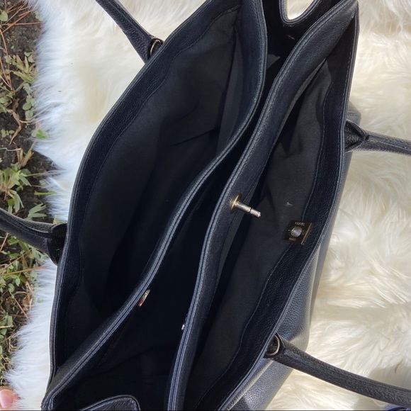 Chanel Caviar Black Leather Tote + Dustbag - Picture 4 of 15